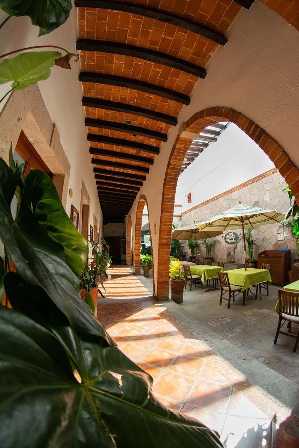 Hotel Meson De Los Remedios Morelia Esterno foto